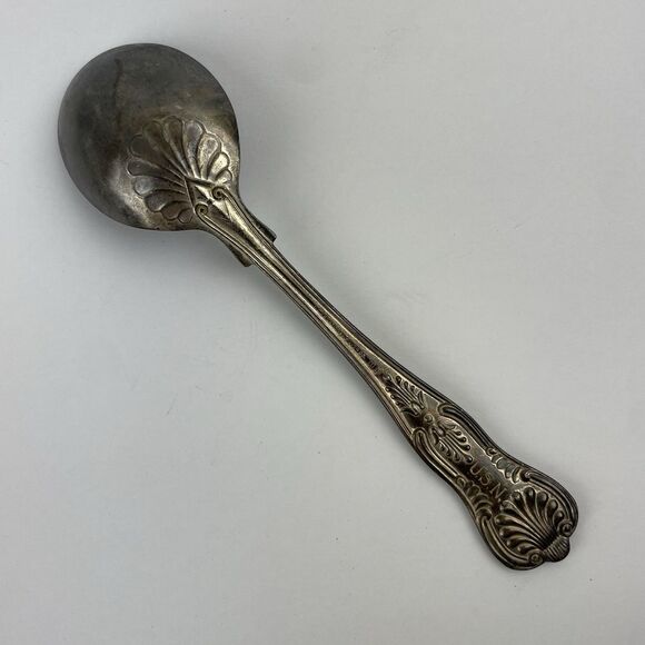 US NAVY Kings Fouled Anchor Dinner Fork Knife Spoons International Silver Set 4 - Picture 10 of 14